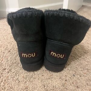 Black mou mou eskimo 18 boots